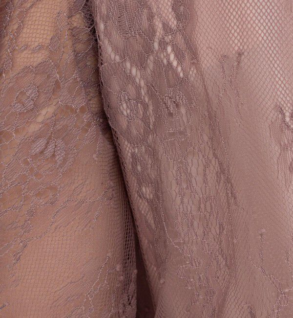 NOLLEY'S「総レースフレアスリーブワンピース」|ワンピース|