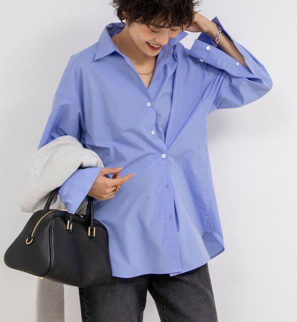 NOLLEY'S「MY STANDARD シャツ」|シャツ・ブラウス|サックス