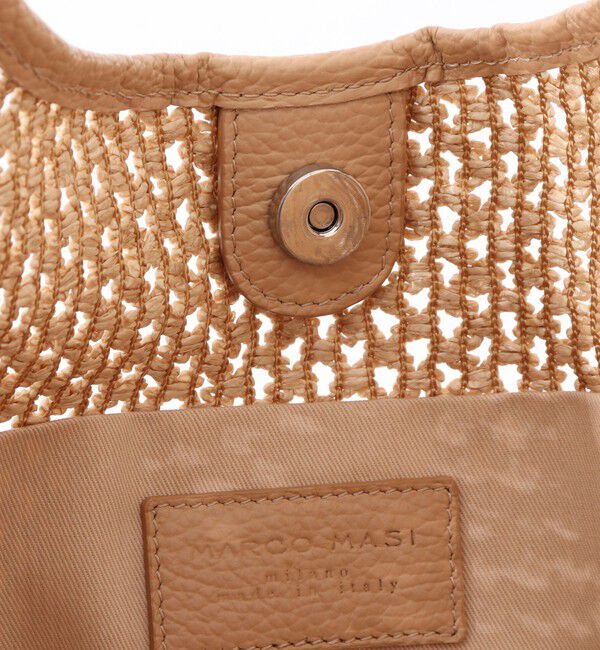 NOLLEY'S「【MARCO MASI/ マルコマージ】雑材ノットハンドルバッグ」|ショルダー・メッセンジャー|