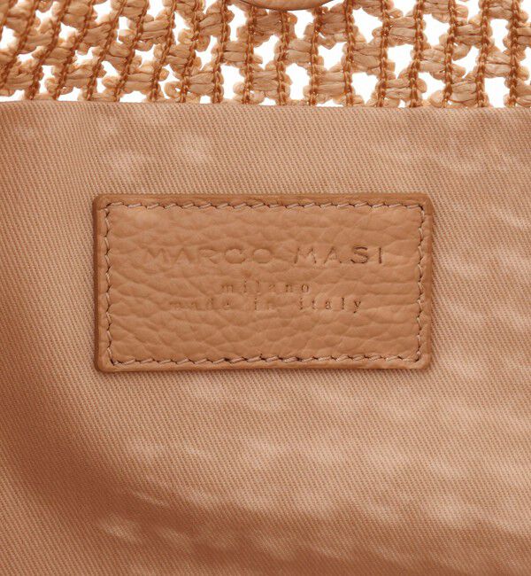 NOLLEY'S「【MARCO MASI/ マルコマージ】雑材ノットハンドルバッグ」|ショルダー・メッセンジャー|