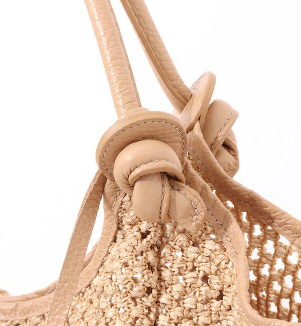 NOLLEY'S「【MARCO MASI/ マルコマージ】雑材ノットハンドルバッグ」|ショルダー・メッセンジャー|