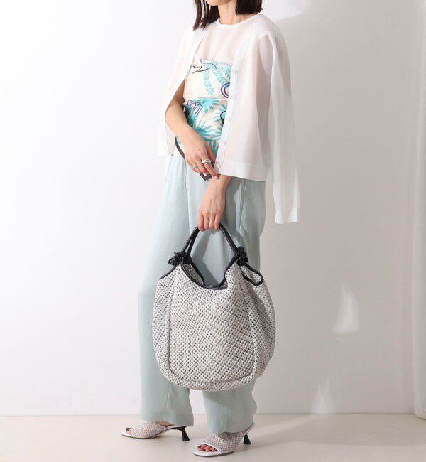 NOLLEY'S「【MARCO MASI/ マルコマージ】雑材ノットハンドルバッグ」|ショルダー・メッセンジャー|