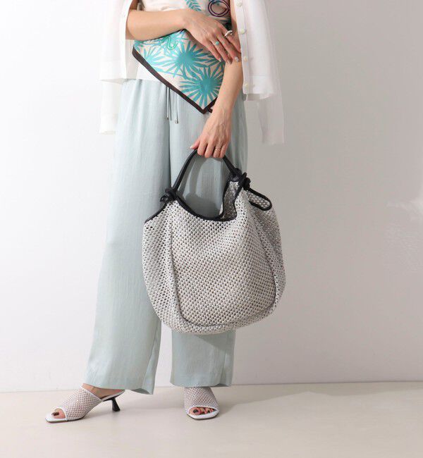 NOLLEY'S「【MARCO MASI/ マルコマージ】雑材ノットハンドルバッグ」|ショルダー・メッセンジャー|