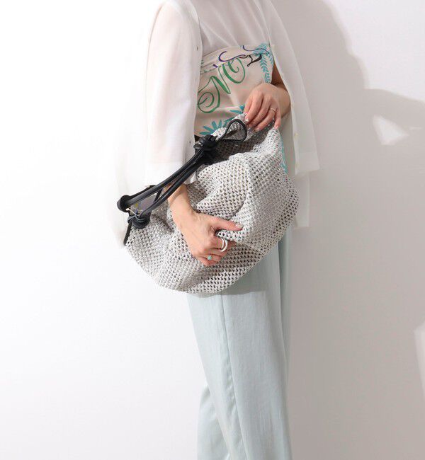 NOLLEY'S「【MARCO MASI/ マルコマージ】雑材ノットハンドルバッグ」|ショルダー・メッセンジャー|