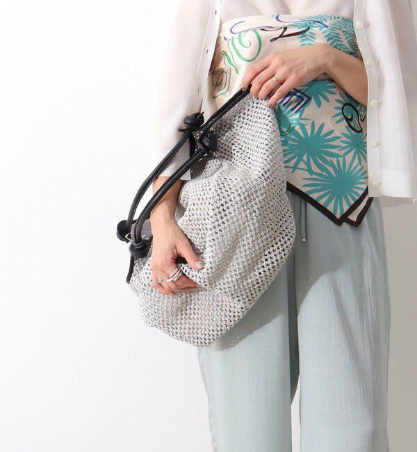 NOLLEY'S「【MARCO MASI/ マルコマージ】雑材ノットハンドルバッグ」|ショルダー・メッセンジャー|