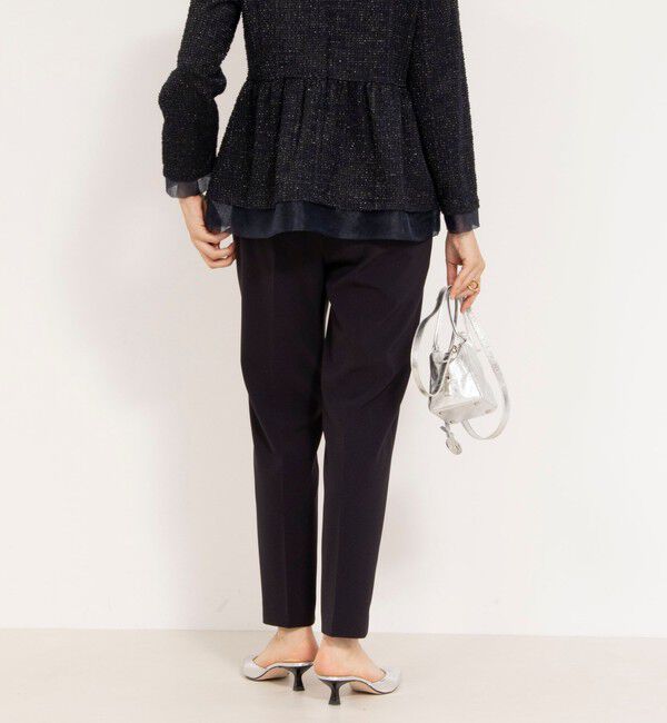 NOLLEY'S「《セットアップ対応》ウォッシャブルダブルクロススリムパンツ」|その他|