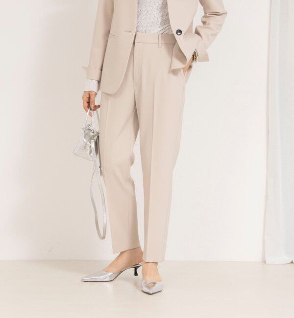 NOLLEY'S「《セットアップ対応》ウォッシャブルダブルクロススリムパンツ」|その他|