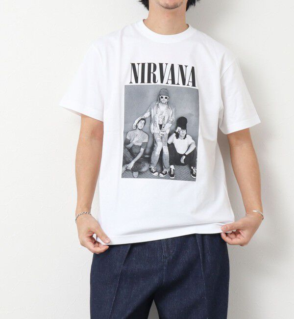 NOLLEY'S goodman「【GOOD ROCK SPEED】別注 NIRVANA / ニルヴァーナ プリントTシャツ 25SS」|Tシャツ・カットソー|