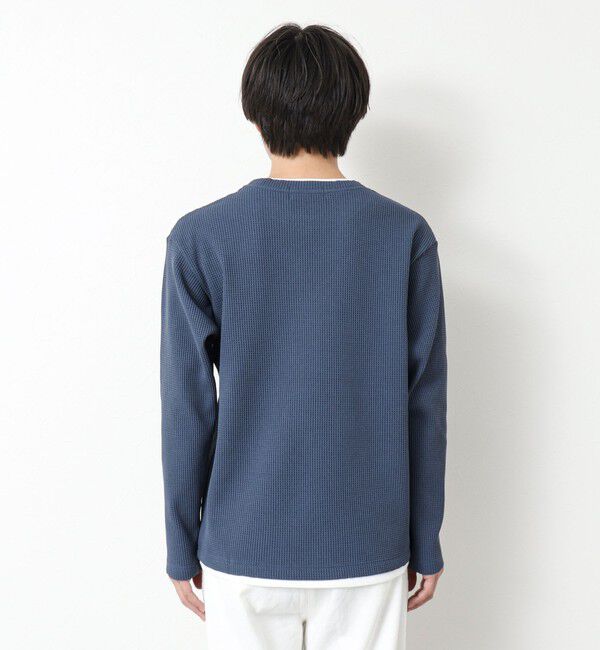NOLLEY'S goodman「《吸水速乾》ワッフルダブルカラーLS TEE 25SS」|Tシャツ・カットソー|