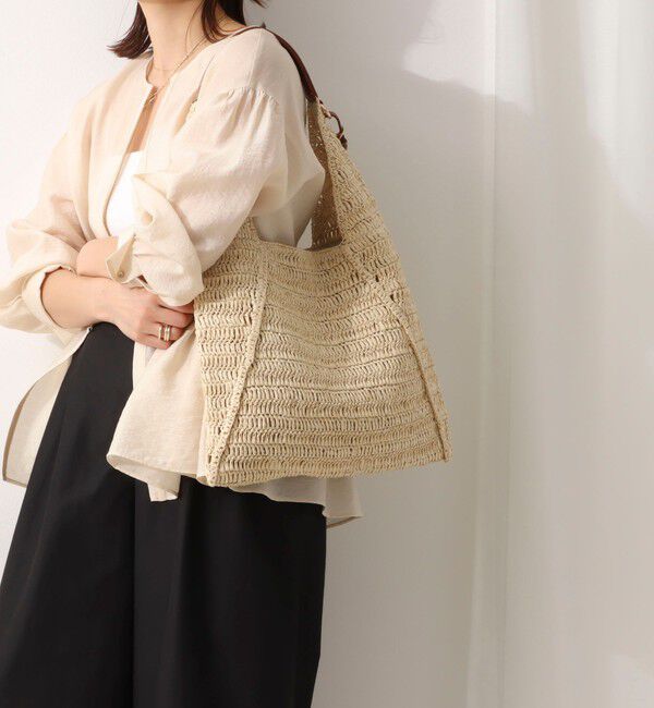 NOLLEY'S「ペーパークロシェバッグ」|ショルダー・メッセンジャー|