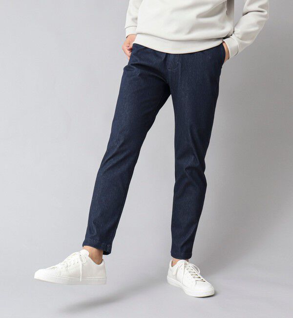 NOLLEY'S goodman「【ACTIVE SECT】《限定展開》ワンダーシェイプ イージーパンツ 25SS」|チノ|インディゴブルー