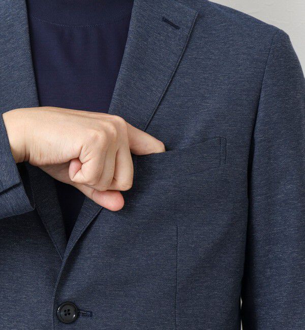 NOLLEY'S goodman「《ビジカジ対応》カラミストレッチJK 25SS」|テーラードジャケット|