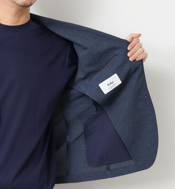 NOLLEY'S goodman「《ビジカジ対応》カラミストレッチJK 25SS」|テーラードジャケット|