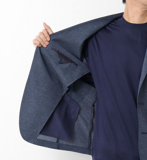 NOLLEY'S goodman「《ビジカジ対応》カラミストレッチJK 25SS」|テーラードジャケット|