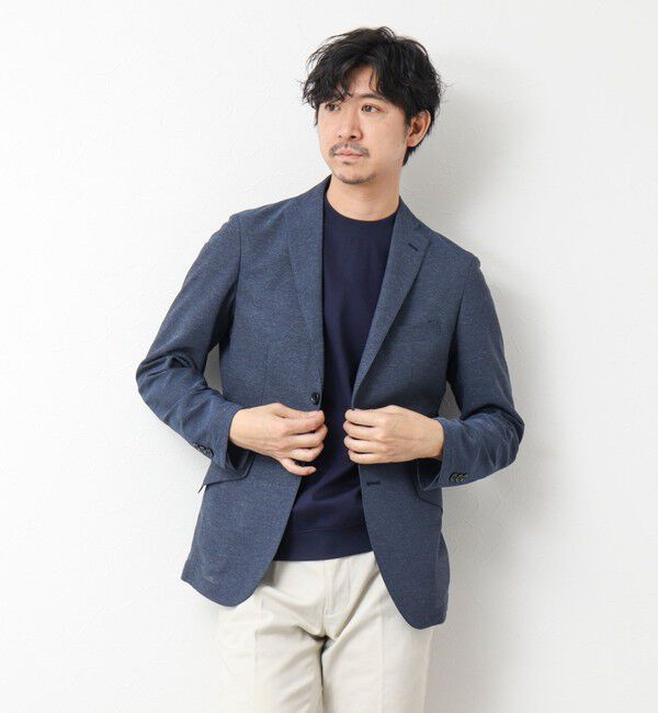 NOLLEY'S goodman「《ビジカジ対応》カラミストレッチJK 25SS」|テーラードジャケット|