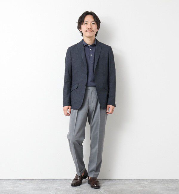 NOLLEY'S goodman「《ビジカジ対応》カラミストレッチJK 25SS」|テーラードジャケット|