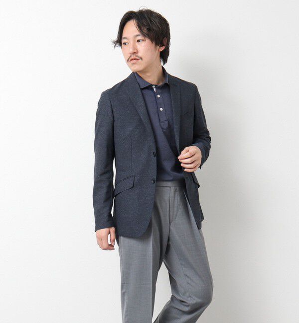 NOLLEY'S goodman「《ビジカジ対応》カラミストレッチJK 25SS」|テーラードジャケット|