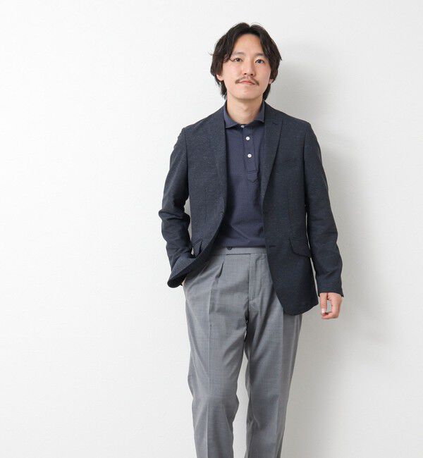 NOLLEY'S goodman「《ビジカジ対応》カラミストレッチJK 25SS」|テーラードジャケット|