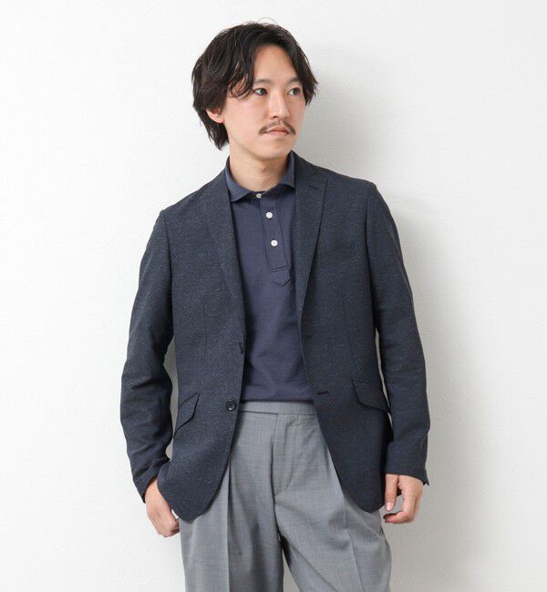 NOLLEY'S goodman「《ビジカジ対応》カラミストレッチJK 25SS」|テーラードジャケット|