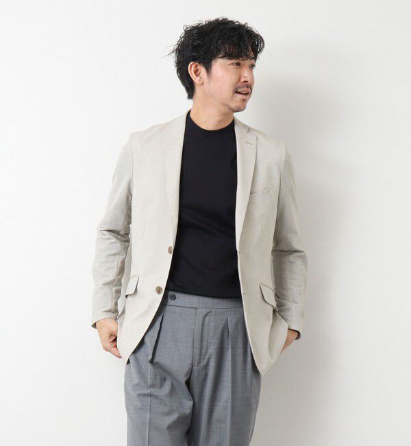 NOLLEY'S goodman「《ビジカジ対応》カラミストレッチJK 25SS」|テーラードジャケット|