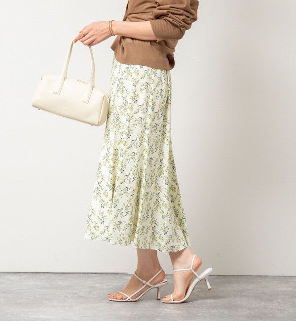 NOLLEY'S sophi「ミモザプリントフレアスカート」|フレア|