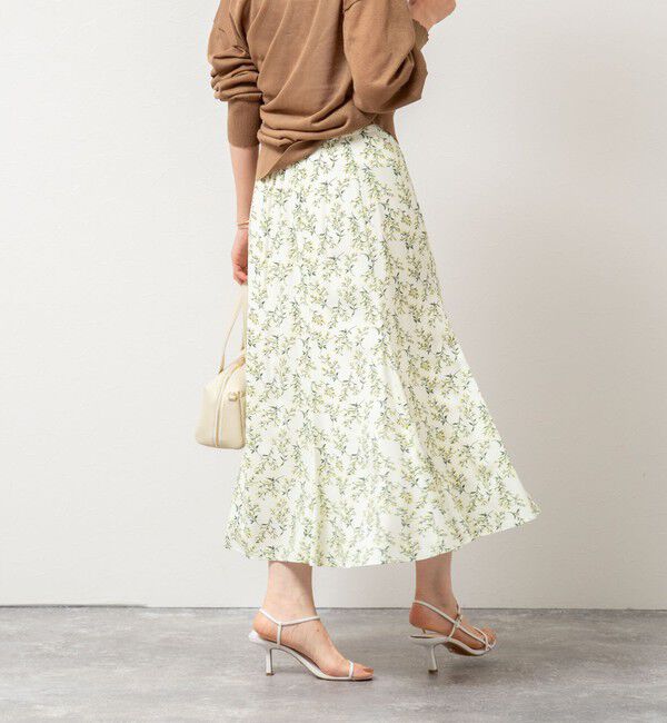 NOLLEY'S sophi「ミモザプリントフレアスカート」|フレア|