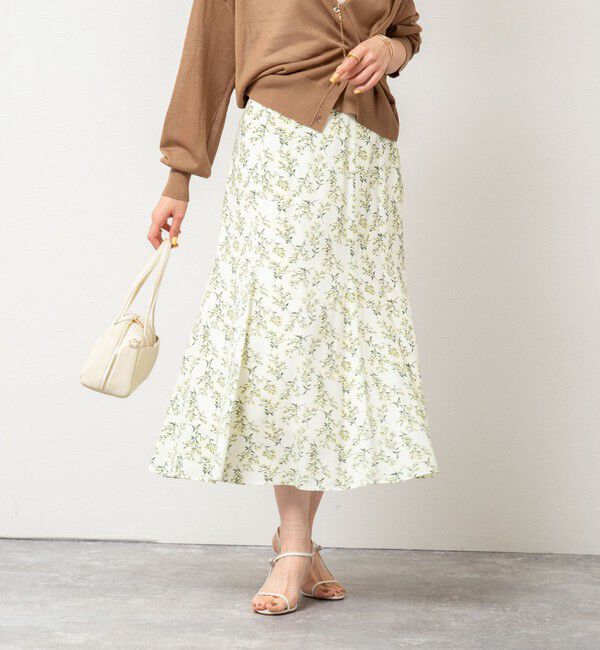 NOLLEY'S sophi「ミモザプリントフレアスカート」|フレア|