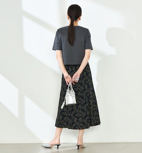NOLLEY'S sophi「ミモザプリントフレアスカート」|フレア|