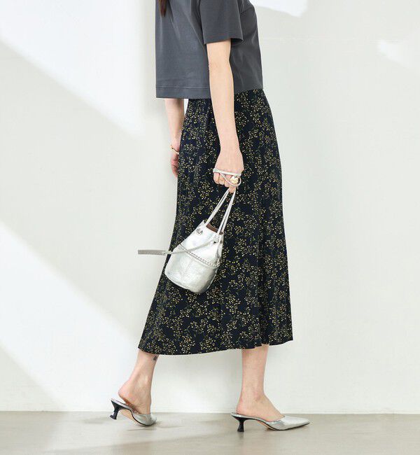 NOLLEY'S sophi「ミモザプリントフレアスカート」|フレア|