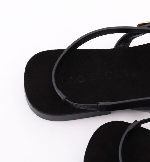 NOLLEY'S sophi「【LAOCOONTE/ ラオコンテ】Ava Suede Squareサンダル」|サンダル|