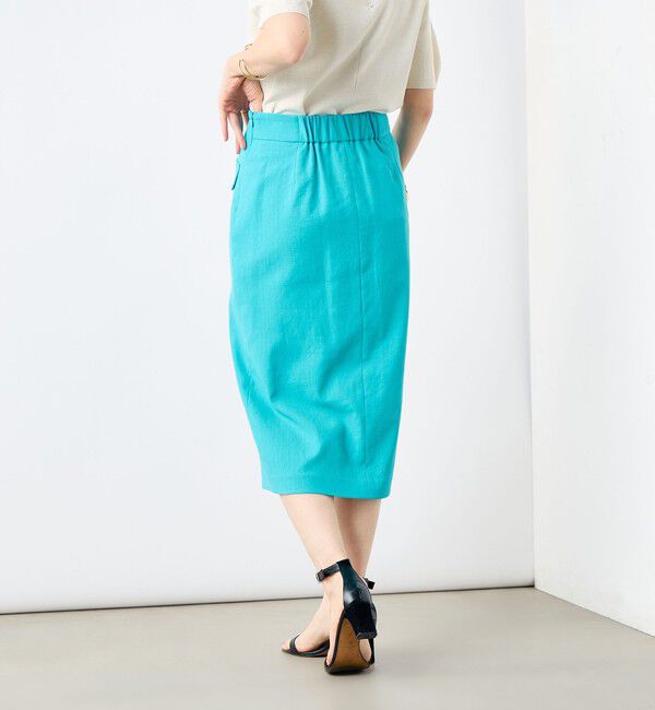 NOLLEY'S sophi「ウォッシャブルドライオックスタイトスカート」|タイト|