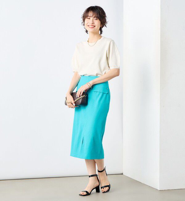 NOLLEY'S sophi「ウォッシャブルドライオックスタイトスカート」|タイト|