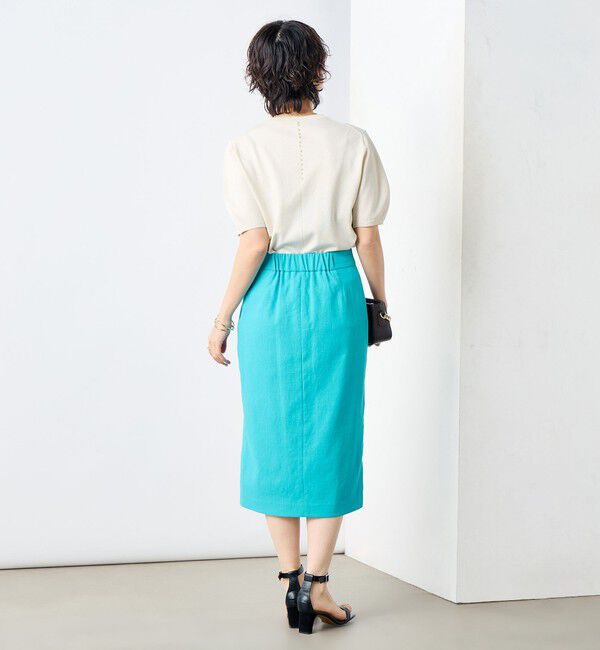 NOLLEY'S sophi「ウォッシャブルドライオックスタイトスカート」|タイト|