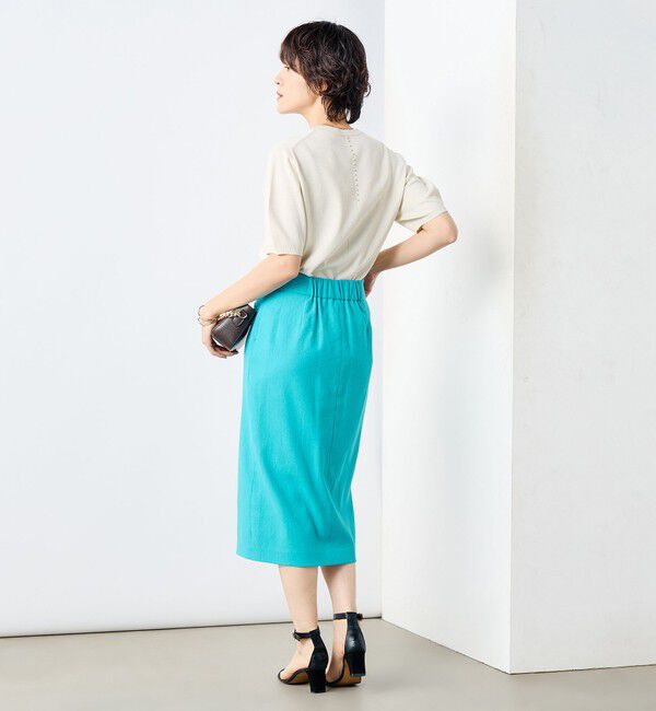 NOLLEY'S sophi「ウォッシャブルドライオックスタイトスカート」|タイト|