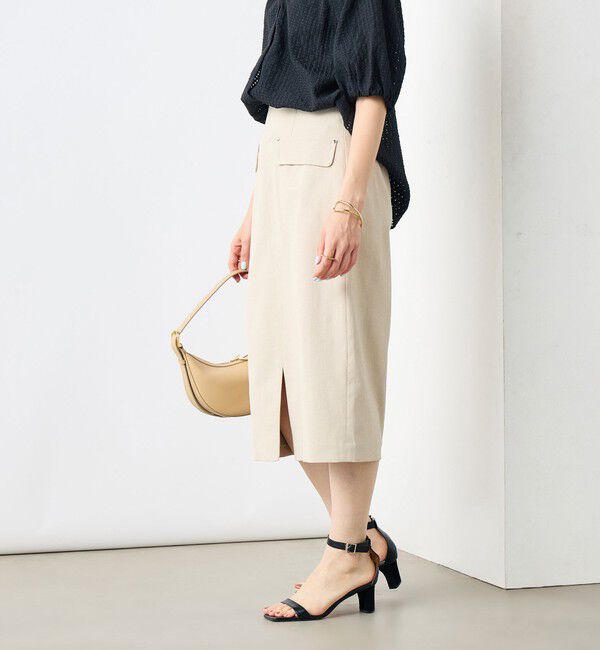 NOLLEY'S sophi「ウォッシャブルドライオックスタイトスカート」|タイト|