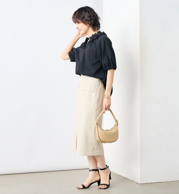 NOLLEY'S sophi「ウォッシャブルドライオックスタイトスカート」|タイト|