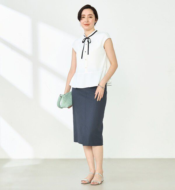 NOLLEY'S sophi「ウォッシャブルドライオックスタイトスカート」|タイト|