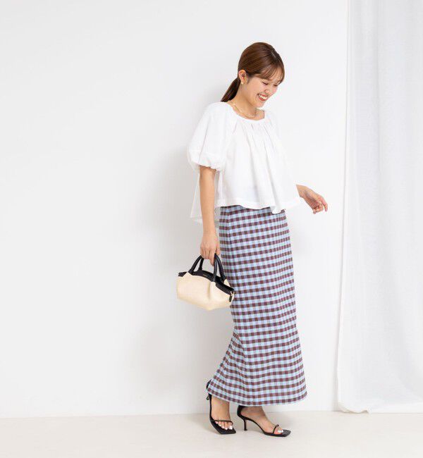 NOLLEY'S sophi「【MARILYN MOON/マリリーンムーン】balloon 2way off-shoulder blouse」|シャツ・ブラウス|