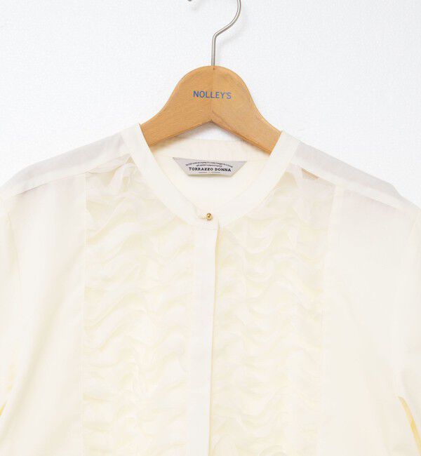 NOLLEY'S「フリルブラウス」|シャツ・ブラウス|