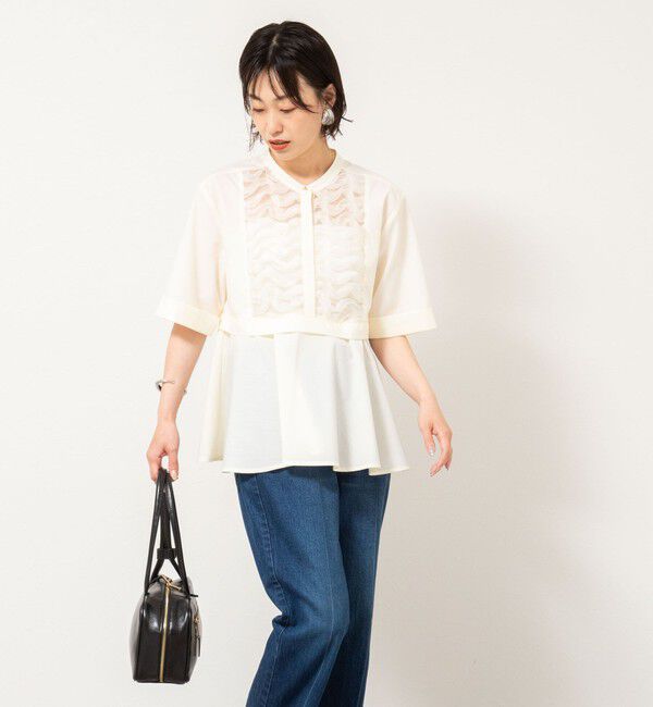 NOLLEY'S「フリルブラウス」|シャツ・ブラウス|
