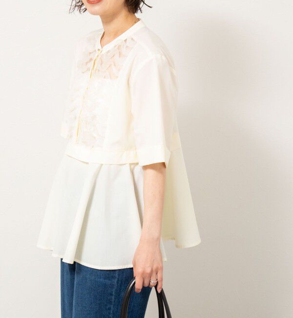 NOLLEY'S「フリルブラウス」|シャツ・ブラウス|