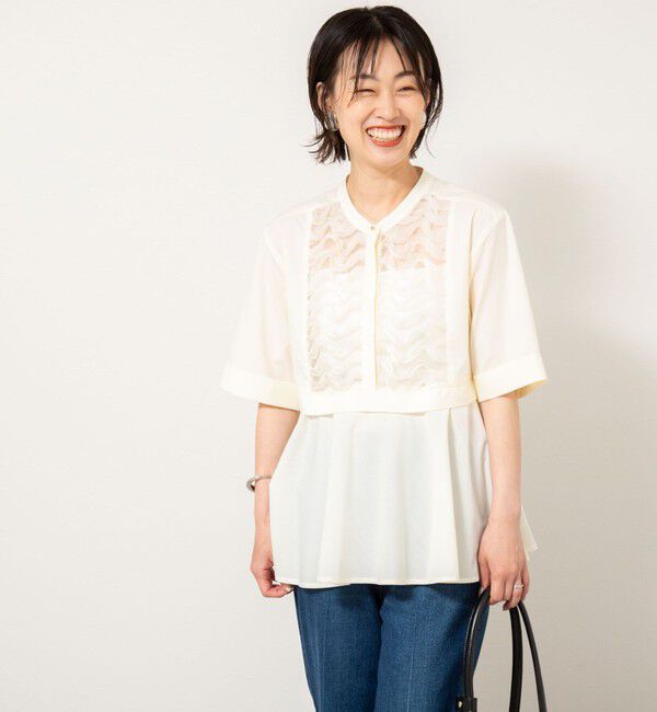 NOLLEY'S「フリルブラウス」|シャツ・ブラウス|