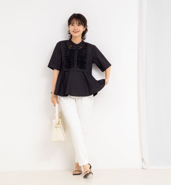 NOLLEY'S「フリルブラウス」|シャツ・ブラウス|