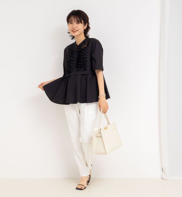 NOLLEY'S「フリルブラウス」|シャツ・ブラウス|