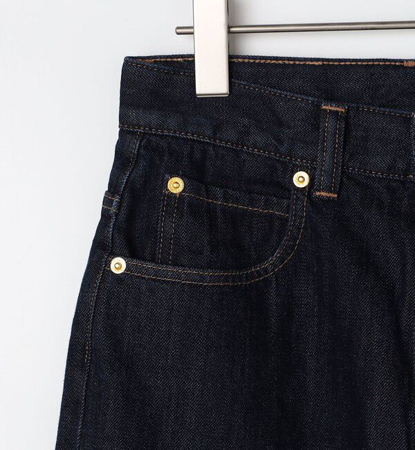 Rie Miller「【RM denim】45th limited editionﾛｰﾙｱｯﾌﾟｽﾄﾚｰﾃﾞﾆﾑ(ｾﾙﾋﾞｯﾁ)」|デニム|