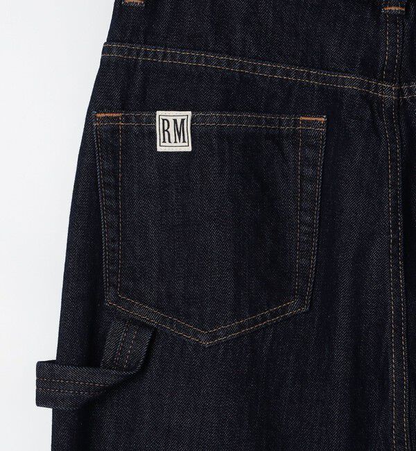 Rie Miller「【RM denim】45th limited editionﾛｰﾙｱｯﾌﾟｽﾄﾚｰﾃﾞﾆﾑ(ｾﾙﾋﾞｯﾁ)」|デニム|