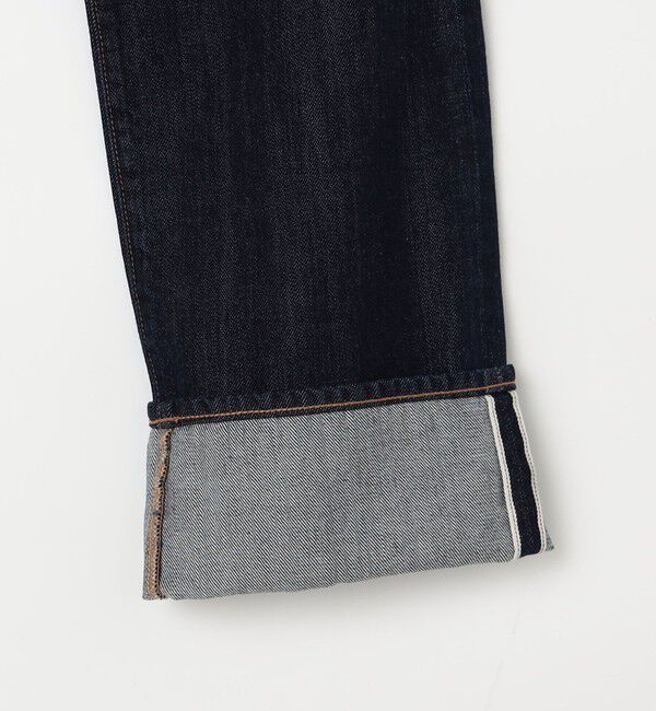 Rie Miller「【RM denim】45th limited editionﾛｰﾙｱｯﾌﾟｽﾄﾚｰﾃﾞﾆﾑ(ｾﾙﾋﾞｯﾁ)」|デニム|