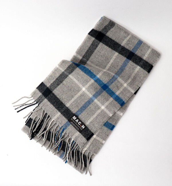 NOLLEY'S goodman「【MAC.N/マックエヌ】Lambswool Inchfad Scarf 25」|ストール|