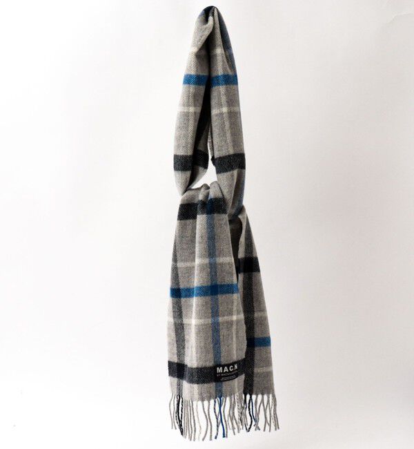 NOLLEY'S goodman「【MAC.N/マックエヌ】Lambswool Inchfad Scarf 25」|ストール|
