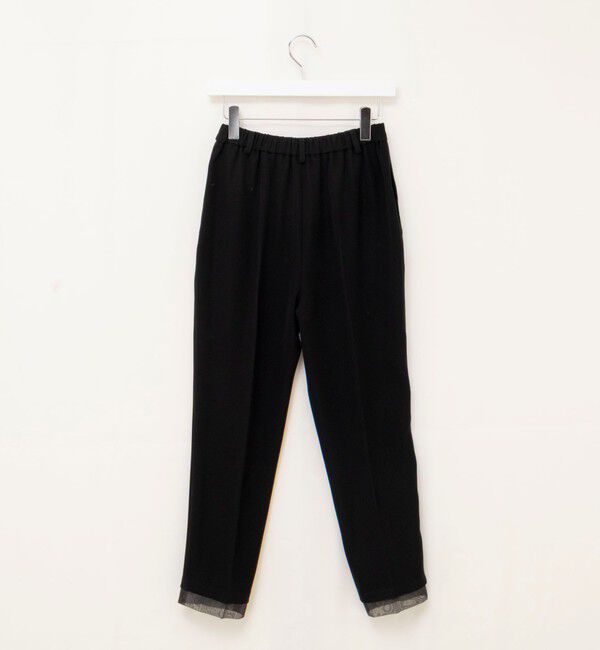 NOLLEY'S「《セットアップ対応》ウォッシャブルダブルクロススリムパンツ」|その他|